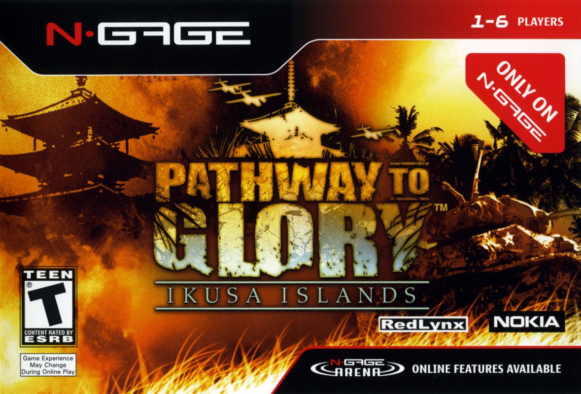 Pathway to Glory: Ikusa Islands box art for N-Gage